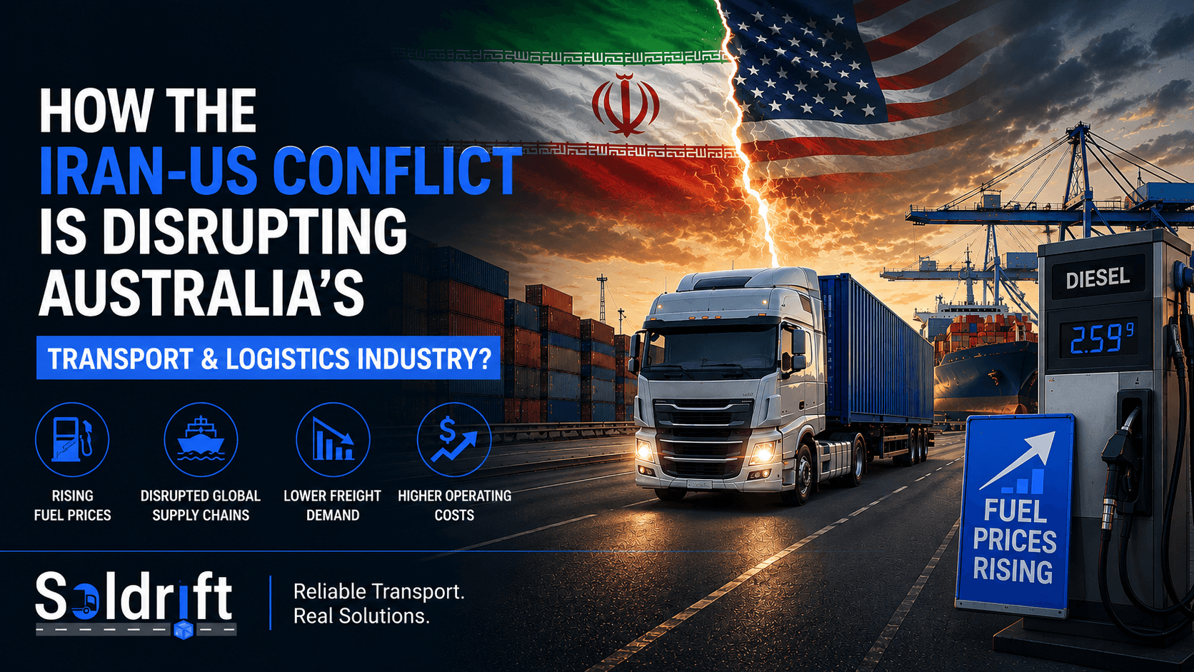 How the Iran-US Conflict is Disrupting Australia's Transport and Logistics Industry?