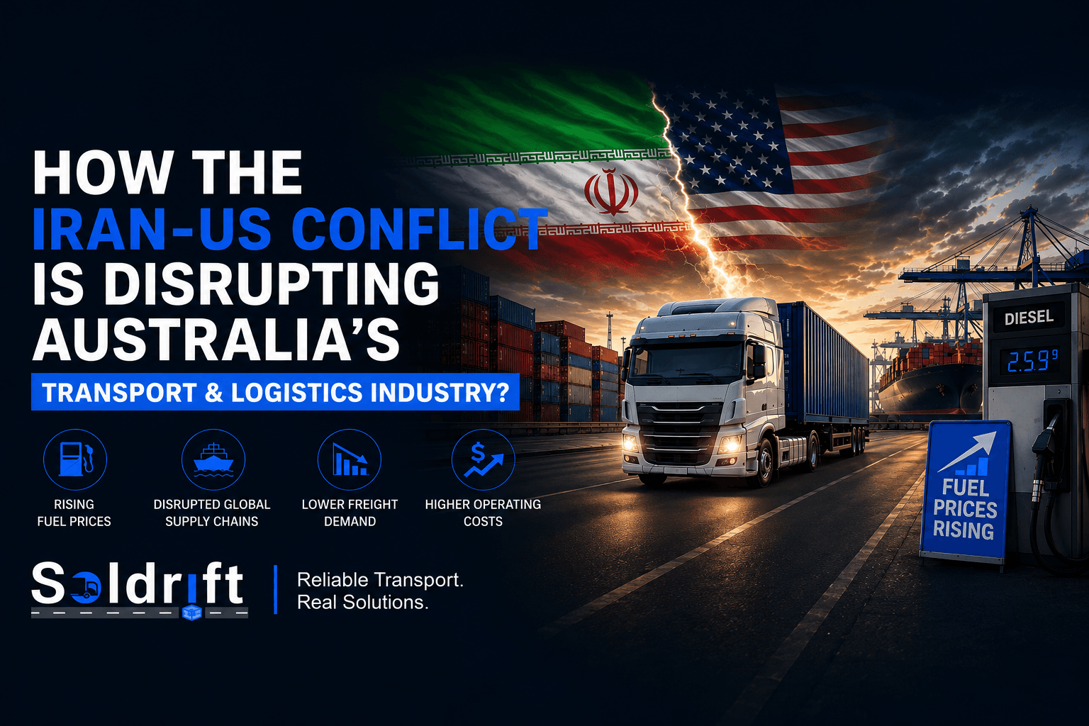 How the Iran-US Conflict is Disrupting Australia's Transport and Logistics Industry?