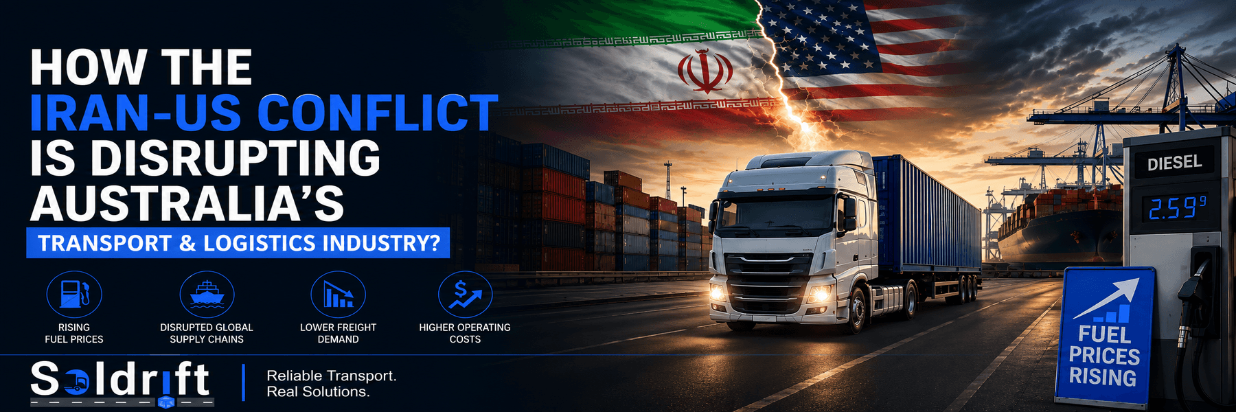 How the Iran-US Conflict is Disrupting Australia's Transport and Logistics Industry?