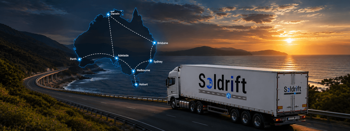 Interstate transport services - highway freight truck