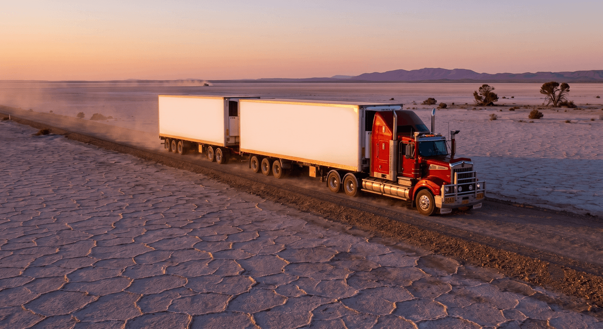 Soldrift freight truck